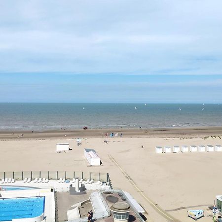 Zeezicht Vanop Het 6 De Verdiep Oostduinkerke Dış mekan fotoğraf