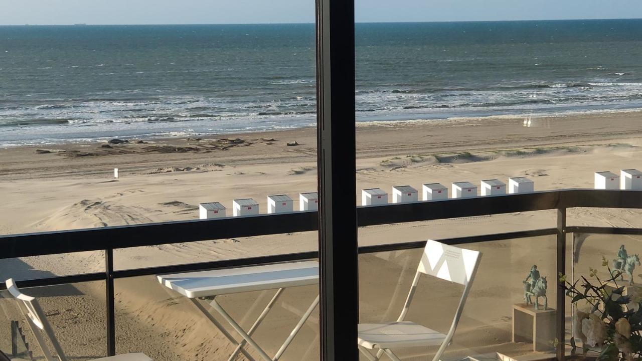 Zeezicht Vanop Het 6 De Verdiep Oostduinkerke Dış mekan fotoğraf