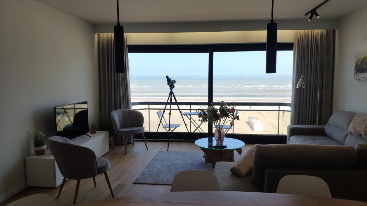 Zeezicht Vanop Het 6 De Verdiep Oostduinkerke Dış mekan fotoğraf