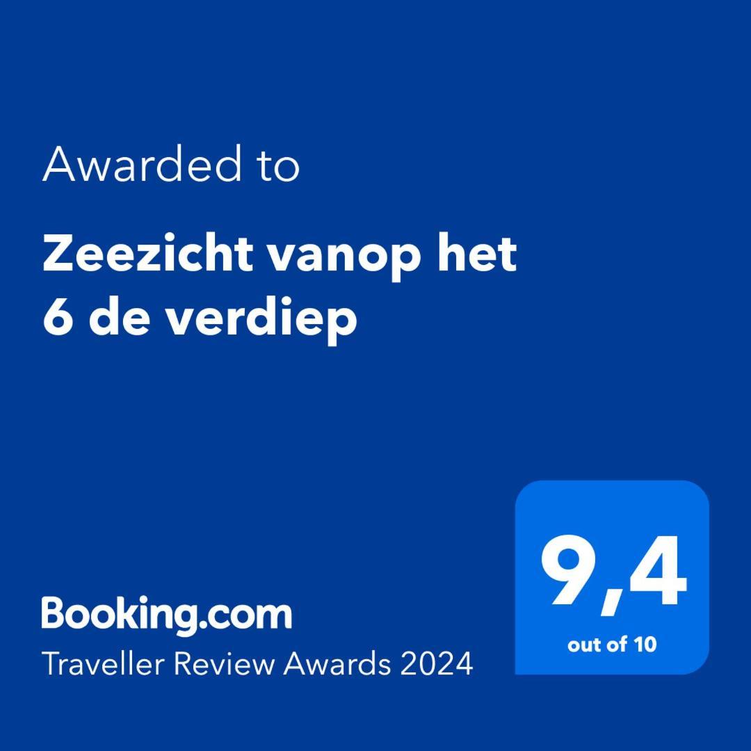 Zeezicht Vanop Het 6 De Verdiep Oostduinkerke Dış mekan fotoğraf