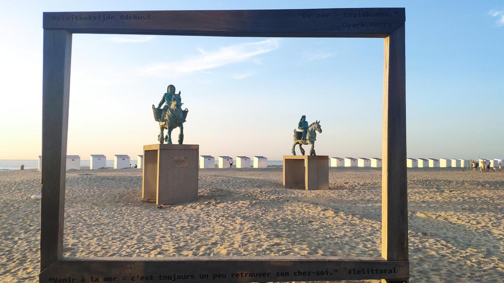 Zeezicht Vanop Het 6 De Verdiep Oostduinkerke Dış mekan fotoğraf
